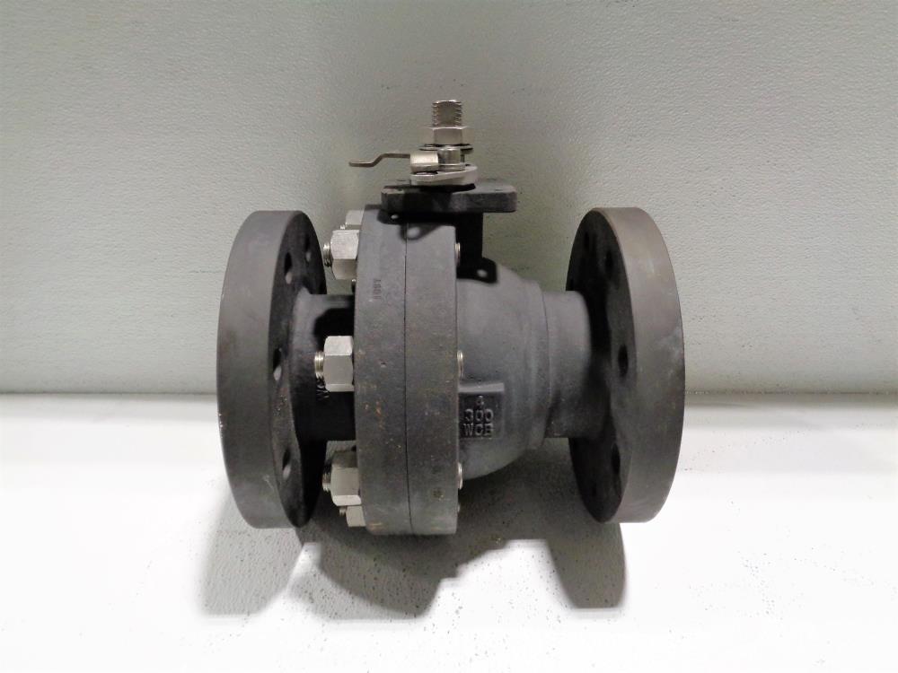 Milwaukee 4" 300# RF WCB 2-Pc Split Ball Valve, Full Port, F20CS300 F-02 12-11